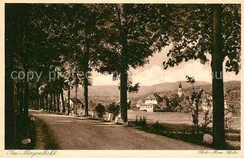 AK / Ansichtskarte Altheide_Bad Panorama Kirche Altheide_Bad