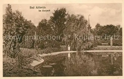 AK / Ansichtskarte Bad_Altheide Kurpark Bad_Altheide