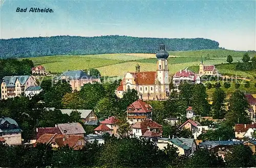 AK / Ansichtskarte Bad_Altheide Panorama Kirche Bad_Altheide