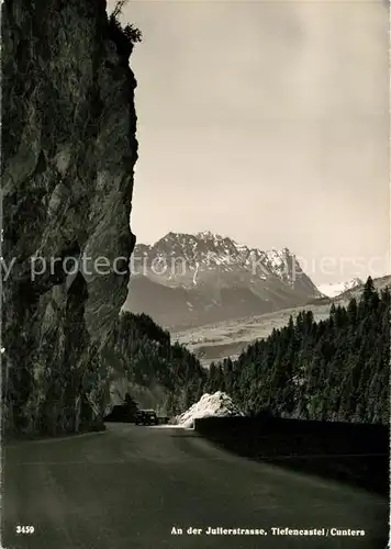 AK / Ansichtskarte Tiefencastel Julierstrasse Tiefencastel