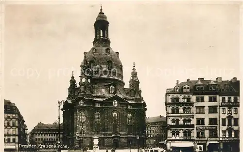 AK / Ansichtskarte Dresden Frauenkirche Dresden