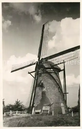 AK / Ansichtskarte Nordwijk Hollands Molenlandschap Windmuehle 