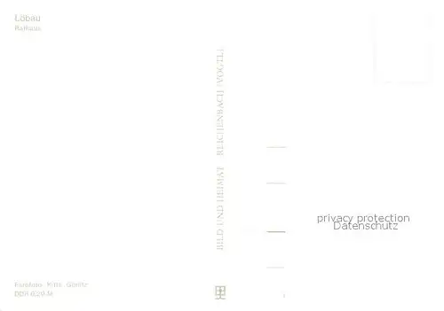 AK / Ansichtskarte Loebau_Sachsen Rathaus Loebau Sachsen