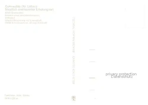AK / Ansichtskarte Cunewalde AWG Neubauten Fenster Umgebindehaus Volksbad OT Schoenberg Czornoboh FDGB Erholungsheim Georgi Dimitroff Cunewalde