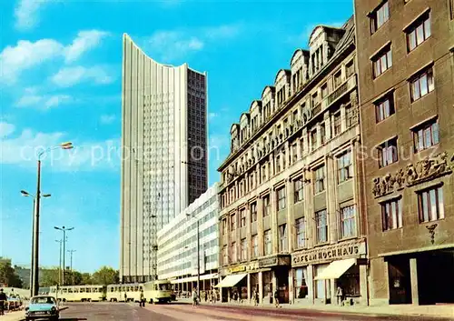 AK / Ansichtskarte Leipzig Goethestrasse Hochhaus der Karl Marx Universitaet Leipzig