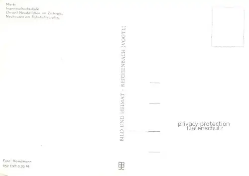 AK / Ansichtskarte Mittweida Ingenieurhochschule OT Neudoerfchen Zschopau Neubauten Bahnhofsvorplatz Mittweida