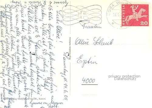 AK / Ansichtskarte Bern_BE Landschaftspanorama Gurten Kulm mit Berner Alpen Bern_BE