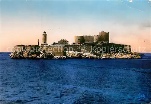 AK / Ansichtskarte Marseille_Bouches du Rhone Chateau d If Marseille