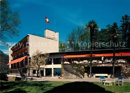 AK / Ansichtskarte Ascona_Lago_Maggiore Hotel Monte Verita Ascona_Lago_Maggiore
