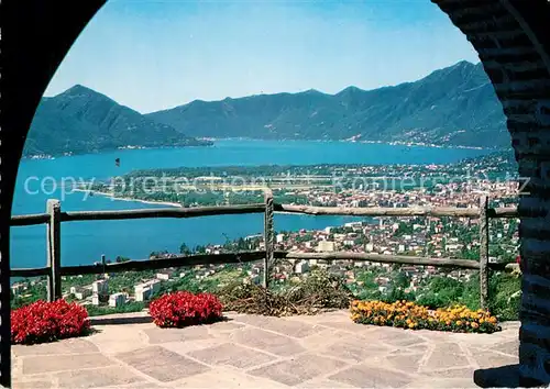 AK / Ansichtskarte Locarno_Lago_Maggiore Panorama Locarno_Lago_Maggiore