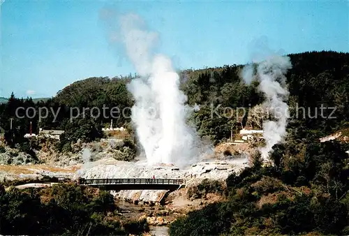 AK / Ansichtskarte Rotorua Geysers Whakarewarewa Rotorua