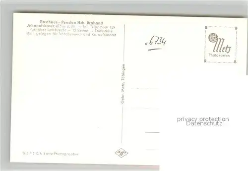 AK / Ansichtskarte Trippstadt Waldkurhaus Johanniskreuz Fliegeraufnahme Trippstadt