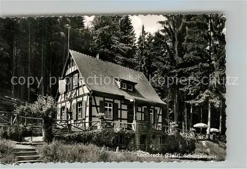 AK / Ansichtskarte Lambrecht Schuetzenhaus Lambrecht