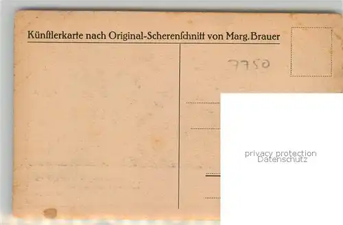 AK / Ansichtskarte Konstanz_Bodensee Ruhebank Scherenschnitt Konstanz_Bodensee