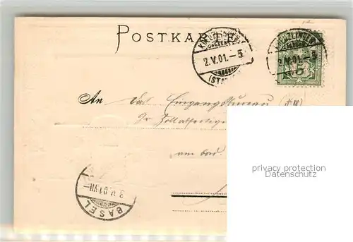 AK / Ansichtskarte Konstanz_Bodensee Panorama mit Muenster Konstanz_Bodensee