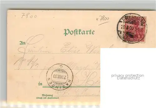 AK / Ansichtskarte Freiburg_Breisgau Muenster Freiburg Breisgau