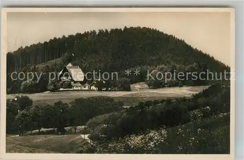 AK / Ansichtskarte Freiburg_Breisgau Erholungsheim Luisenhoehe Cafe Restaurant Freiburg Breisgau