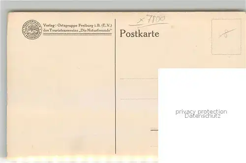 AK / Ansichtskarte Breitnau Naturfreundehaus auf dem Rossberg Breitnau