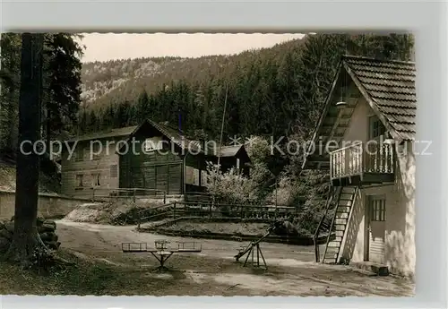 AK / Ansichtskarte Lambrecht Naturfreundehaus Lambrecht