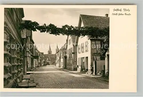 AK / Ansichtskarte Hassloch_Pfalz Adolf Hitler Strasse Hassloch Pfalz