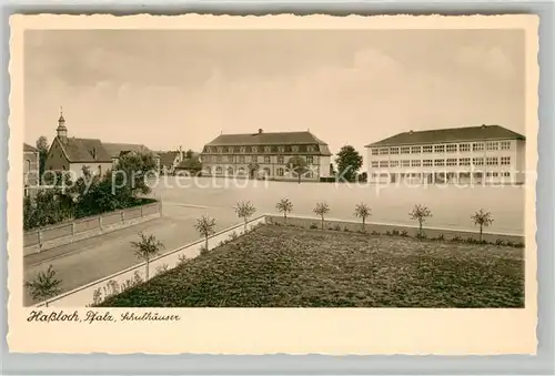 AK / Ansichtskarte Hassloch_Pfalz Schulhaeuser Hassloch Pfalz