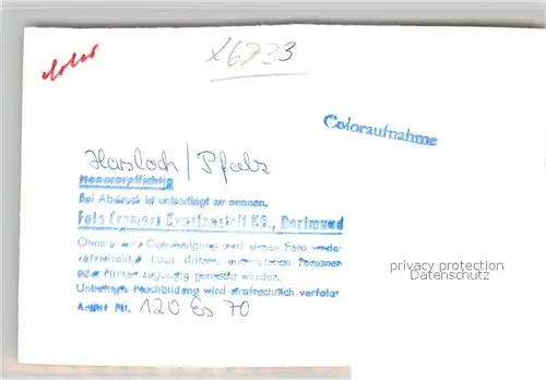 AK / Ansichtskarte Hassloch_Pfalz Gaststaette Al Tun Tun Hassloch Pfalz