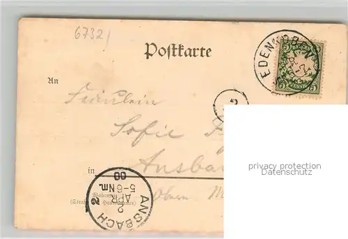 AK / Ansichtskarte Edenkoben Waldhaus Edenkoben Edenkoben