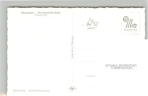 AK / Ansichtskarte Edenkoben Weinstrasse Edenkoben