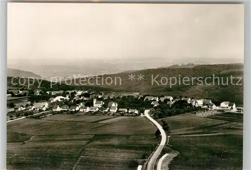 AK / Ansichtskarte Stockach_Baden Fliegeraufnahme mit Tuebingen Stockach_Baden