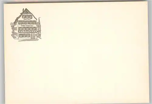 AK / Ansichtskarte Tuebingen Hotel Deutsches Haus Tuebingen