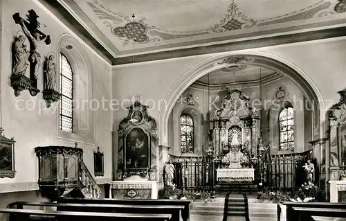 AK / Ansichtskarte St_Peter_Schwarzwald Wallfahrtskirche Maria Lindenberg Hochaltar St_Peter_Schwarzwald