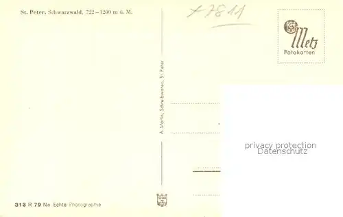 AK / Ansichtskarte St_Peter_Schwarzwald Wallfahrtskirche Maria Lindenberg  St_Peter_Schwarzwald