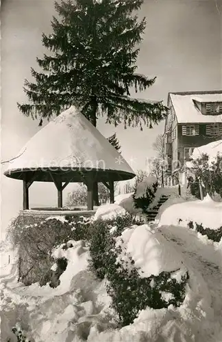 AK / Ansichtskarte St_Peter_Schwarzwald Haus Lindenberg Pavillon St_Peter_Schwarzwald