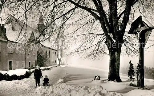 AK / Ansichtskarte St_Peter_Schwarzwald Haus Maria Lindenberg Wegekreuz St_Peter_Schwarzwald