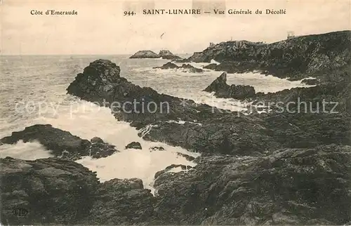 AK / Ansichtskarte Saint Lunaire Kueste Decolle Saint Lunaire