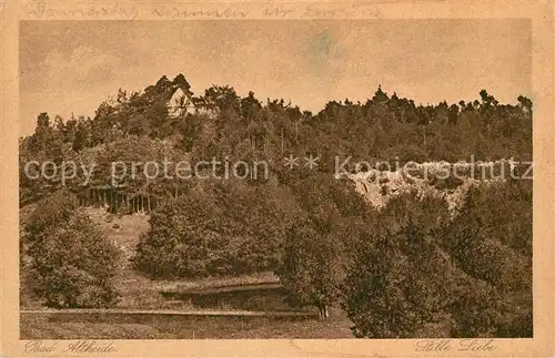 AK / Ansichtskarte Altheide_Bad Stille Liebe Altheide_Bad