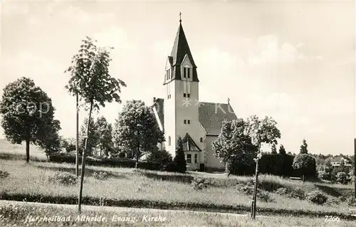 AK / Ansichtskarte Altheide_Bad Kirche Altheide_Bad