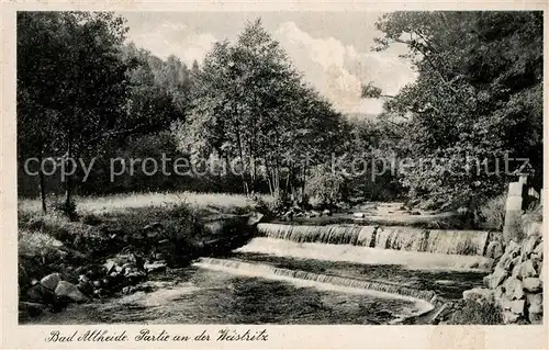 AK / Ansichtskarte Altheide_Bad Weistritz Bachaue Altheide_Bad