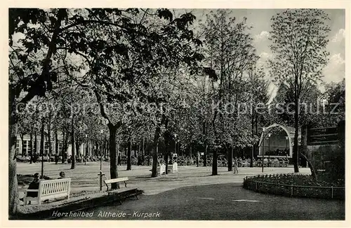 AK / Ansichtskarte Altheide_Bad Kurpark Altheide_Bad