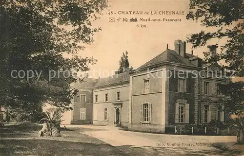 AK / Ansichtskarte Eaubonne Chateau de la Chesnaie Eaubonne