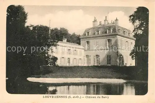 AK / Ansichtskarte Louveciennes Chateau du Barry Louveciennes