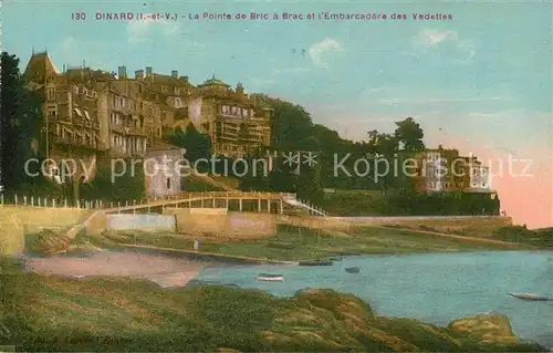 AK / Ansichtskarte Dinard_Ille_et_Vilaine_Bretagne Pointe de Bric a Brac Strand Dinard_Ille