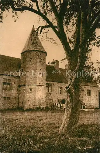 AK / Ansichtskarte Normandie_Region Mittelalterliches Gutshaus Normandie Region