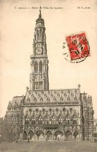 AK / Ansichtskarte Arras_Pas de Calais Hotel de Ville Arras_Pas de Calais