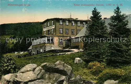 AK / Ansichtskarte Schlesische Baude Panorama Gasthaus Schlesische Baude