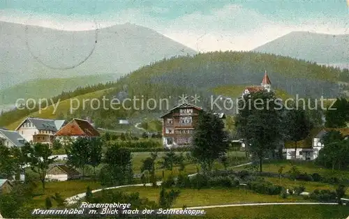 AK / Ansichtskarte Krummhuebel Schneekoppe Krummhuebel
