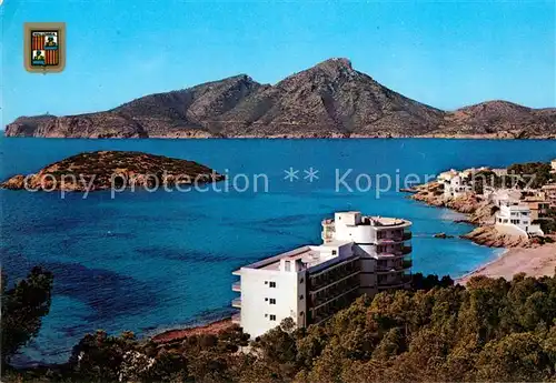 AK / Ansichtskarte San_Telmo_Andraitx Vista parcial al fondo La Dragonera San_Telmo_Andraitx