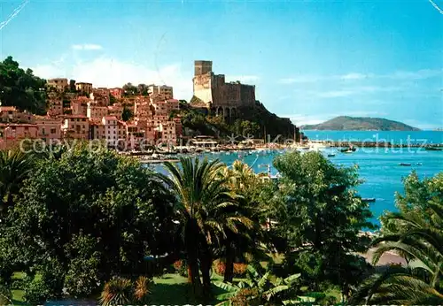 AK / Ansichtskarte Lerici Golfo e Castello Hafen Schloss Lerici