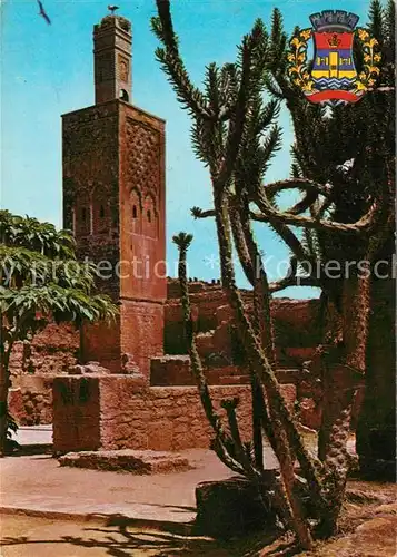 AK / Ansichtskarte Rabat_Marokko Le Chellah et Armoirie de la ville Rabat Marokko