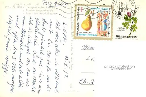 AK / Ansichtskarte El_Jem Roemisches Amphitheater El_Jem